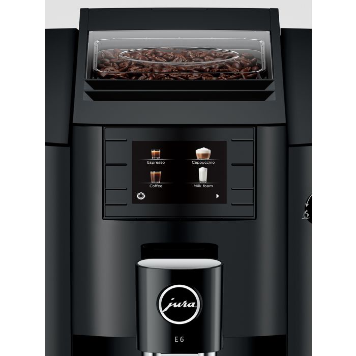 JURA E6 ブラック エスプレッソマシン E6 - International